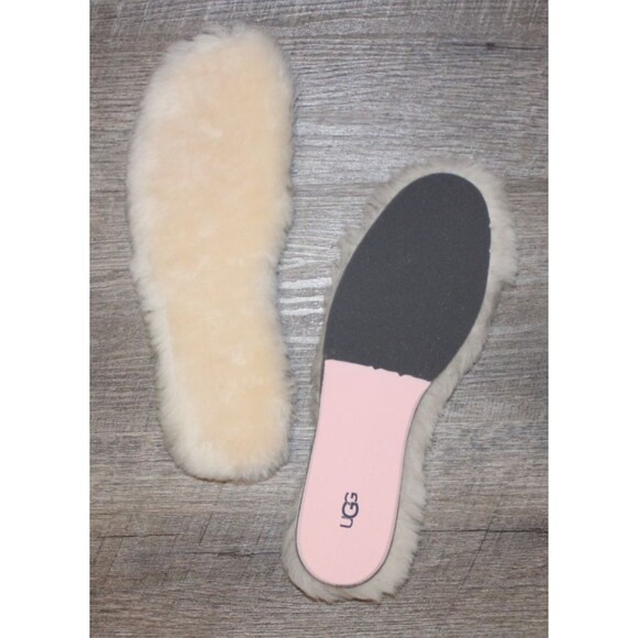 Ugg‎ Insoles Women's Shearling Sheepskin Boot Shoe Footbed Replacements New - Picture 1 of 5